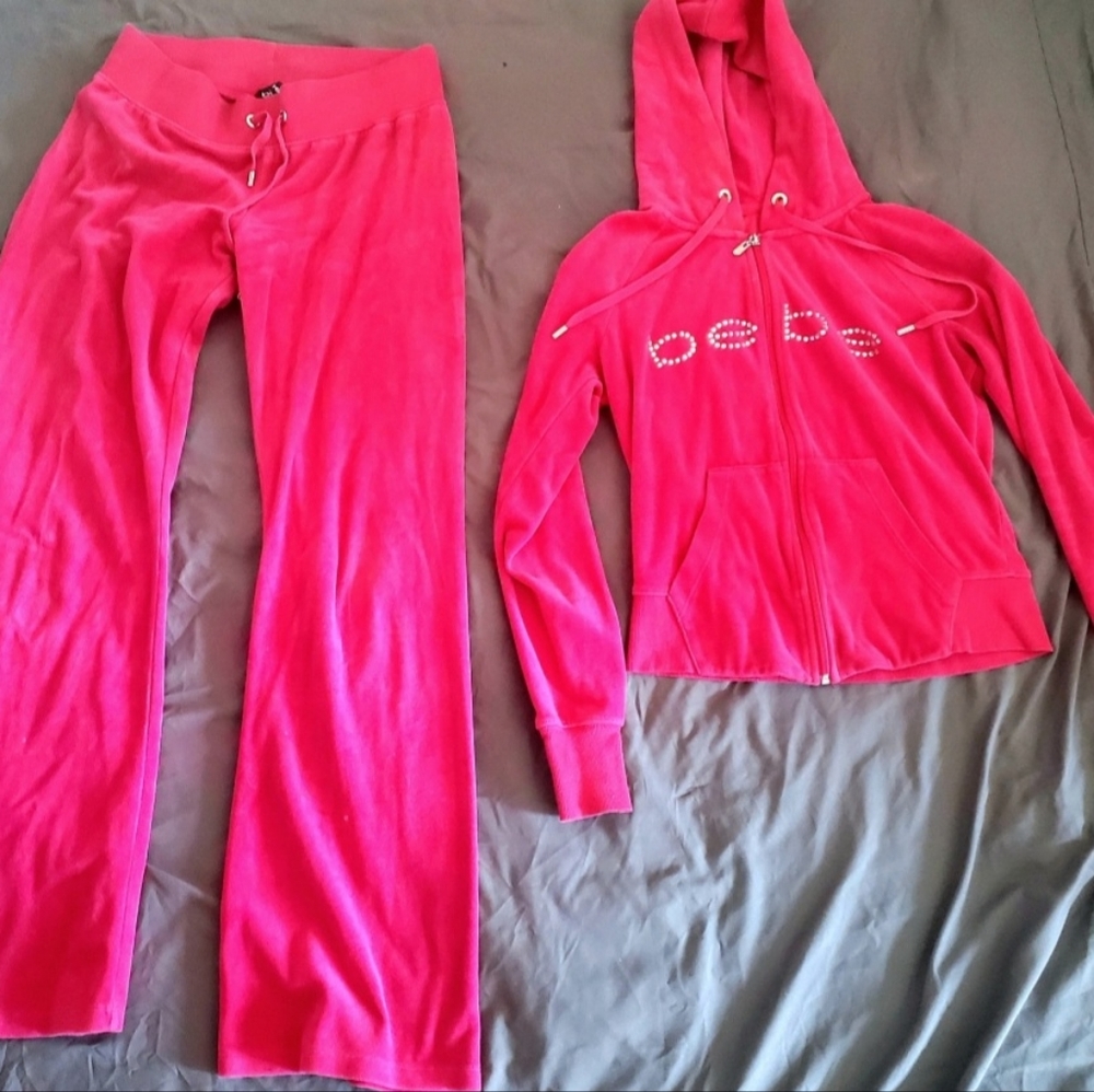 COPY - Pink Bebe Sweatsuit